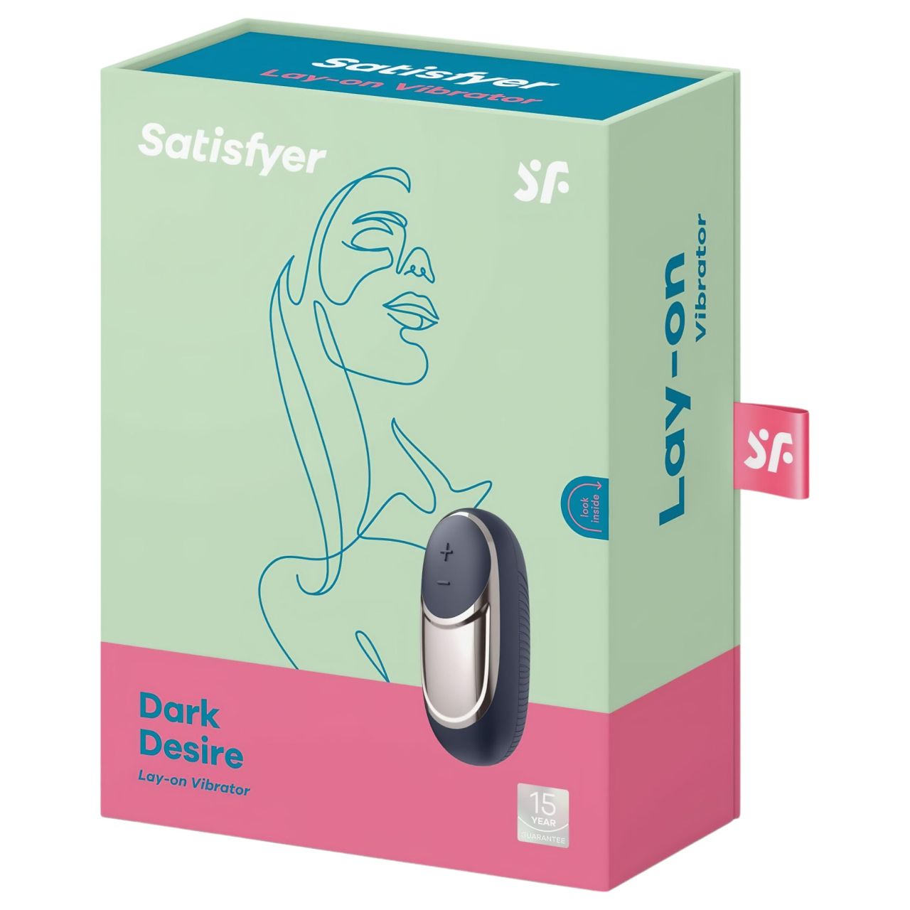 Satisfyer Dark Desire - akkus csikló vibrátor, csiklóizgató (fekete) Satisfyer Dark Desire - akkus csikló vibrátor, csiklóizgató (fekete)