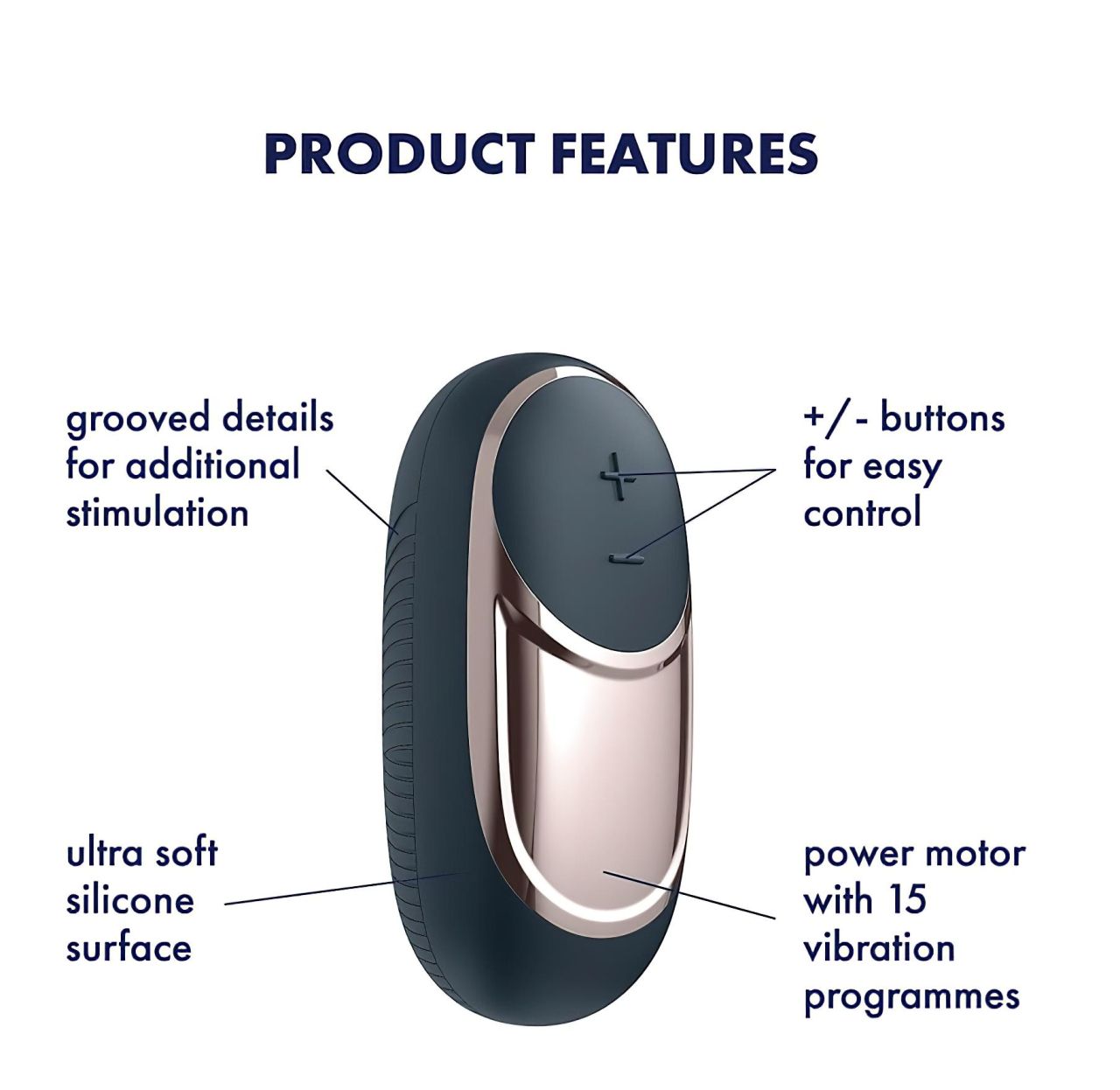 Satisfyer Dark Desire - akkus csikló vibrátor, csiklóizgató (fekete) Satisfyer Dark Desire - akkus csikló vibrátor, csiklóizgató (fekete)