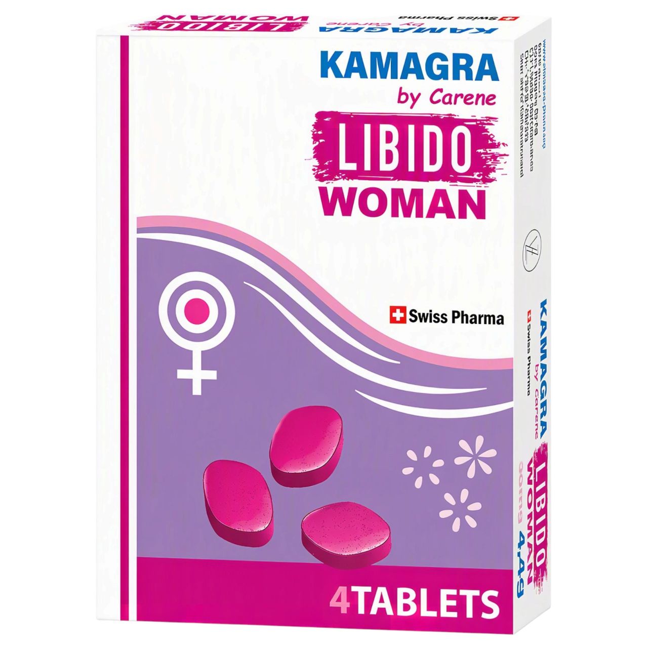 Kamagra by Carene Libido Woman - étrend-kiegészítő tabletta nőknek - 4 db