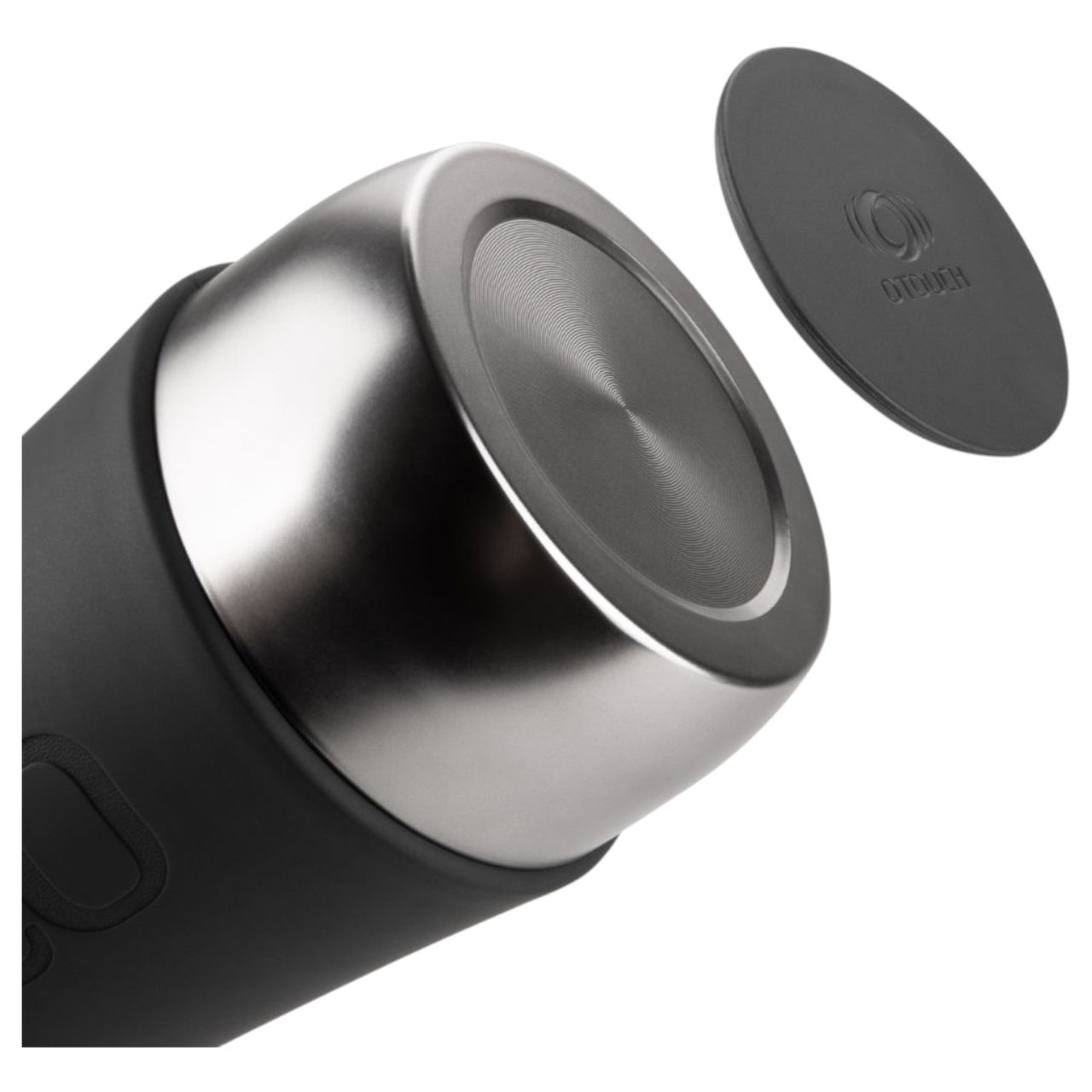 OTOUCH Inscup 4 - szívó-vibrációs maszturbátor férfiaknak (fekete)