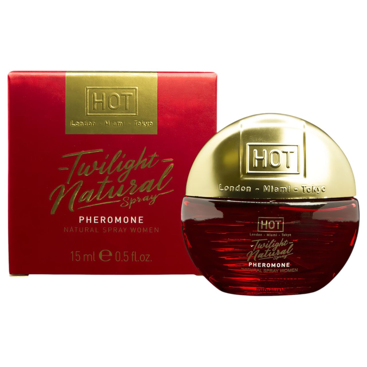 HOT Twilight Natural - feromon parfüm nőknek (15 ml) - illatmentes HOT Twilight Natural - feromon parfüm nőknek (15 ml) - illatmentes
