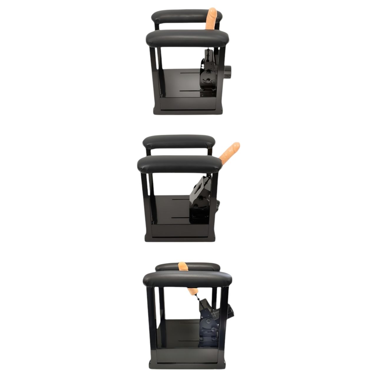 The Banger Sit-On-Climaxer - ráülős hálózati szexgép (fekete)