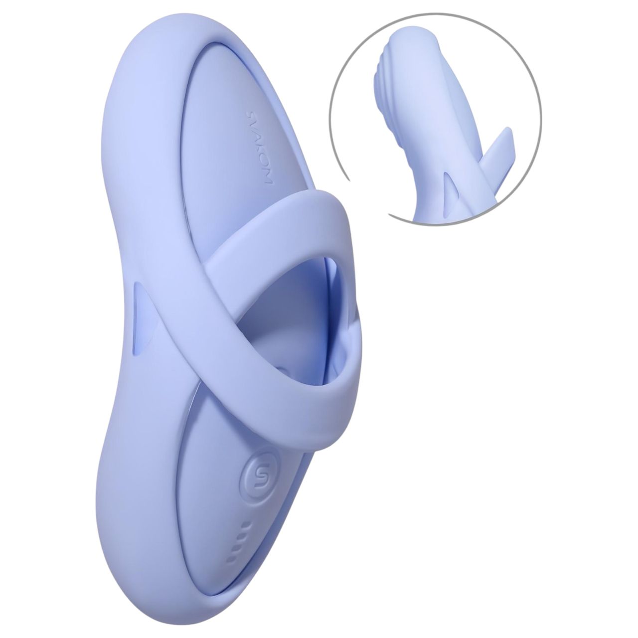 Svakom Echo 2 - app-vezérelt csiklóizgató ujjvibrátor (kék) Svakom Echo 2 - app-vezérelt csiklóizgató ujjvibrátor (kék)