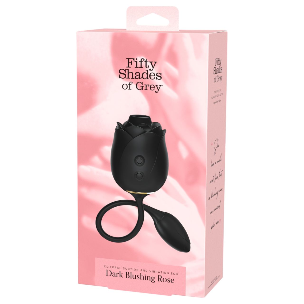 A szürke ötven árnyalata Dark Blushing Rose - csiklószívó, vibrotojás A szürke ötven árnyalata Dark Blushing Rose - csiklószívó, vibrotojás