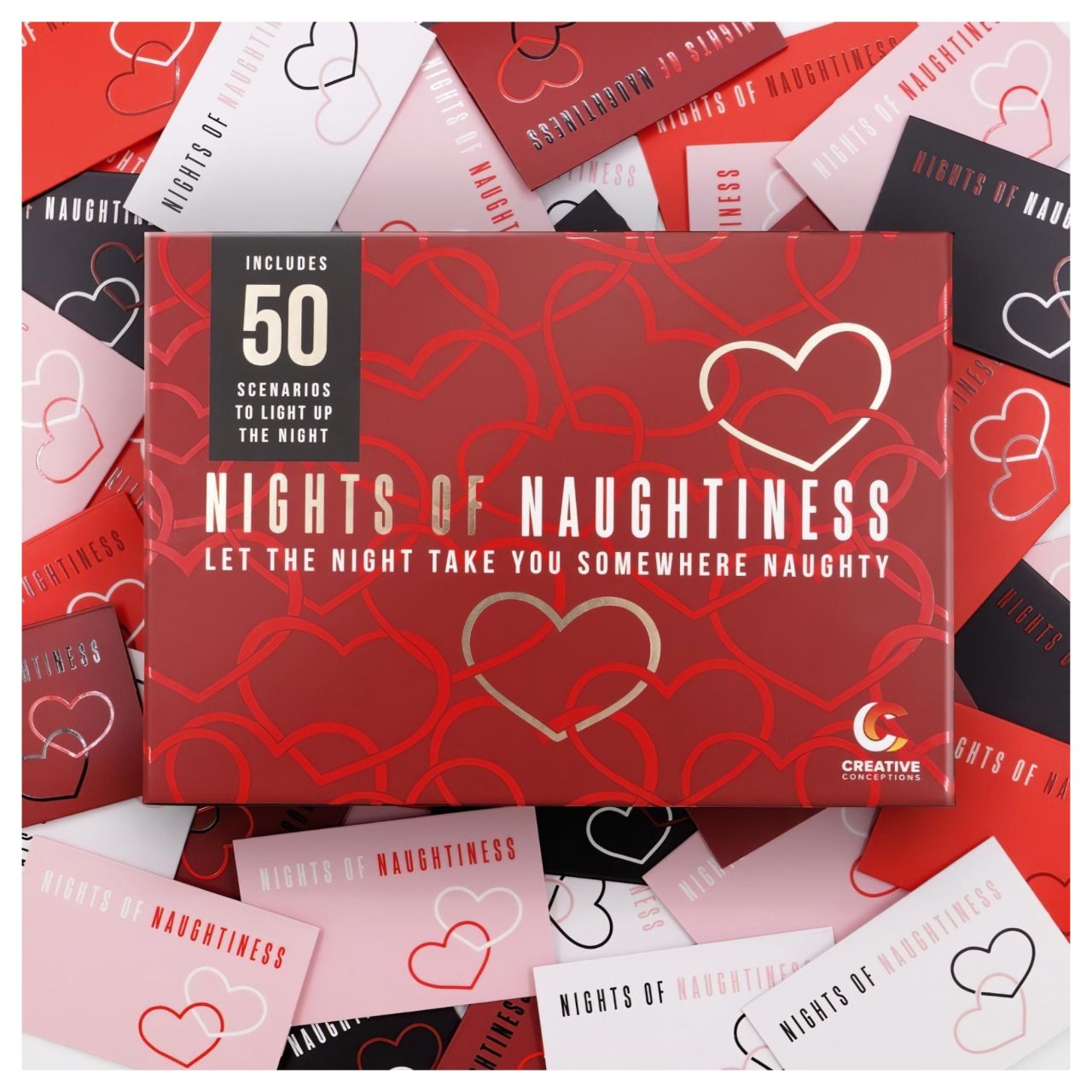 FIFTY NIGHTS OF NAUGHTINESS - szex társasjáték (angol nyelven) FIFTY NIGHTS OF NAUGHTINESS - szex társasjáték (angol nyelven)