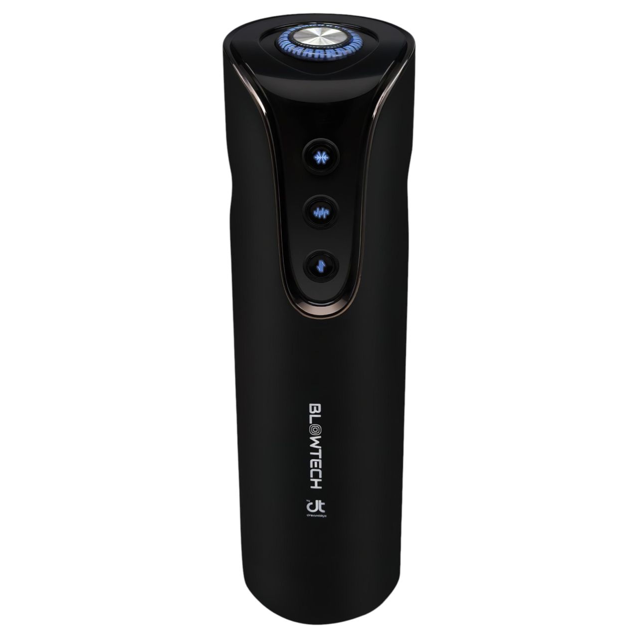 Dreamtoys Blowtech Tight Grip - rezgő maszturbátor férfiaknak (fekete) Dreamtoys Blowtech Tight Grip - rezgő maszturbátor férfiaknak (fekete)