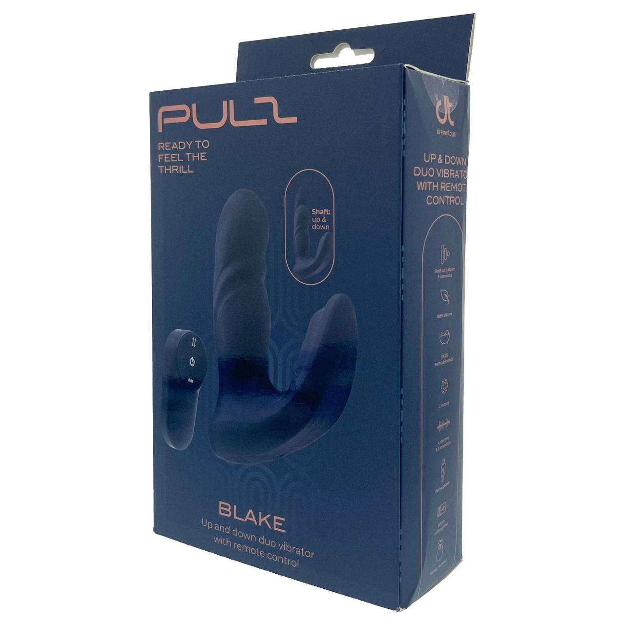 Dreamtoys Pulz - lökő anál vibrátor távirányítóval (kék) Dreamtoys Pulz - lökő anál vibrátor távirányítóval (kék)