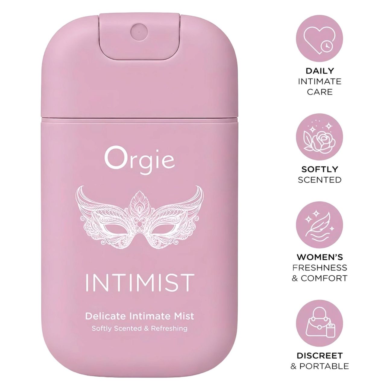 Orgie Intimist - gyengéd intim frissítő permet nőknek (30ml)