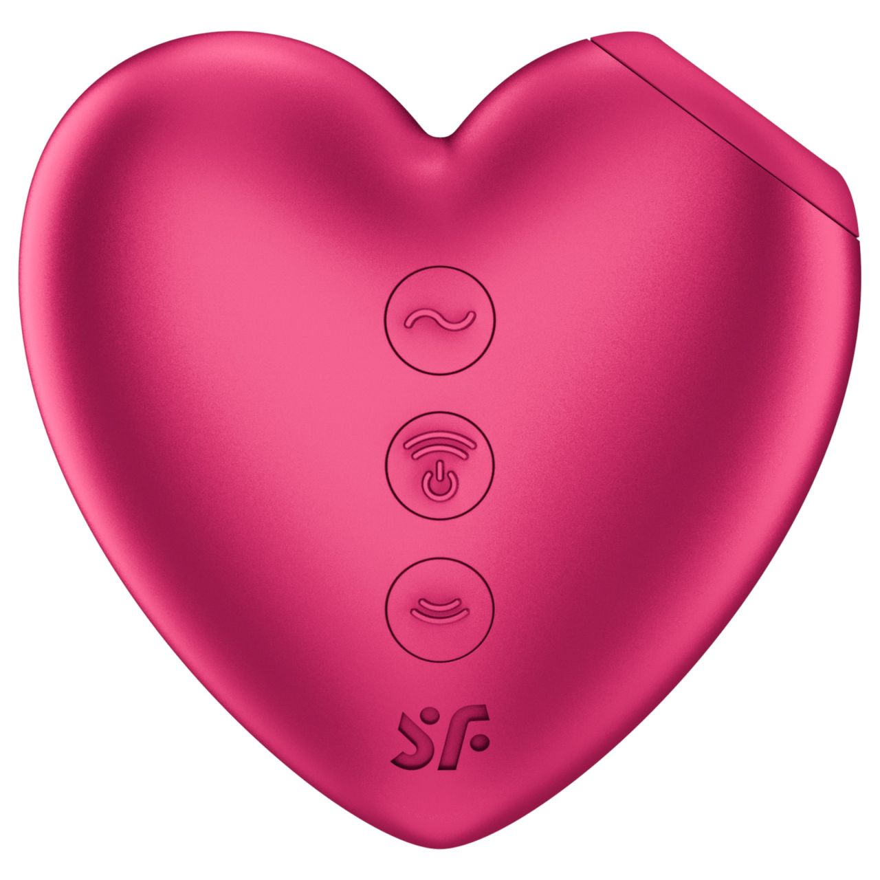 Satisfyer Cutie Heart - léghullámos csiklóizgató (pink)