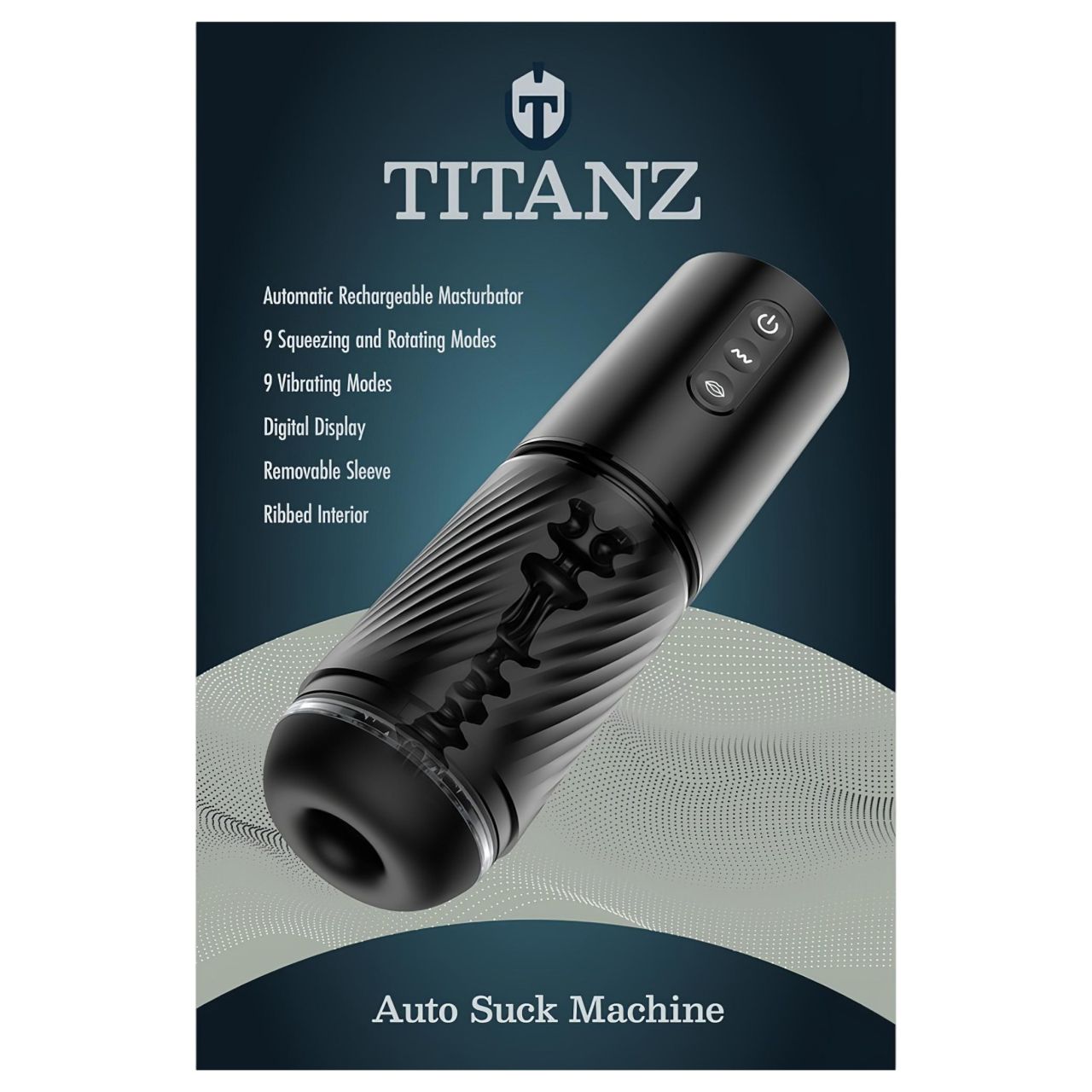 Titanz Auto Suck - automata szívó maszturbátor férfiaknak (fekete) Titanz Auto Suck - automata szívó maszturbátor férfiaknak (fekete)